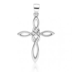 Pandantiv cruciulita argint Infinity DiAmanti Z1715C-DIA (Argint 925‰ 1,6 g.)